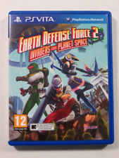 EARTH DEFENSE FORCE 2 INVADES FROM PLANET SPACE SONY PLAYSTATION VITA (PSVITA) F