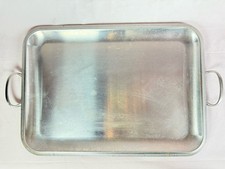 Grand Plateau Ou Plat De Service Inox Massif 18/10 Guy Degrenne