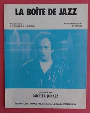 Partition musique " La Boîte