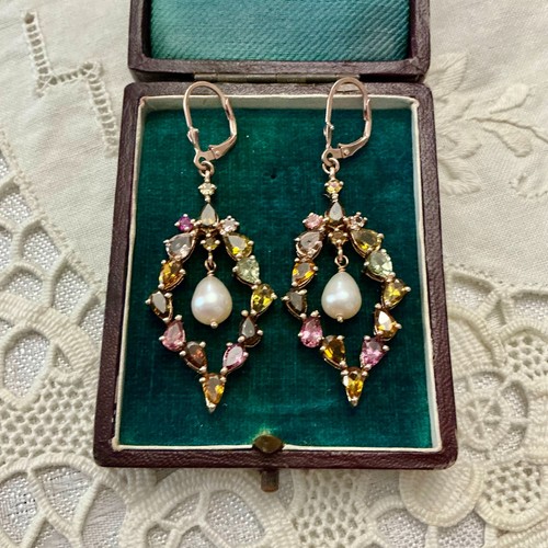 Anciennes boucles oreilles - anciennes,