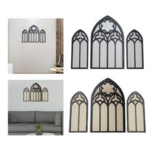 3 pièces miroirs muraux