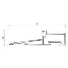 Seuil en aluminium OELT pour