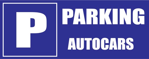 Panneau parking autocars