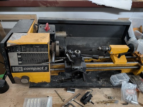 Austrian emco compact lathe - emco,