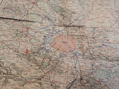 Carte ancienne militaire 023 - ancienne,