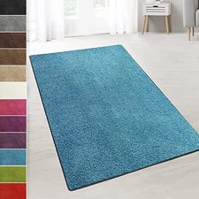 BARCELONA Tapis Shaggy Coureur Largeur 80Cm 14 Couleurs Fabriqué En ALLEMAGNE