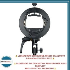 Godox S2 Pris en Charge De Flash S - TYPE Avec Monte Bowens,Compatible Nez Et