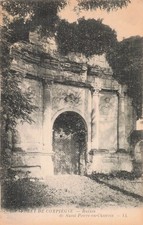 60 COMPIEGNE FORET DE COMPIEGNE RUINS OF SAINT PIERRE IN CH