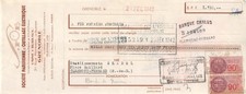1942 SOCIETE PARISIENNE D TOOLLAGE ELECTRIQUE A GRENOBLE - M.GLADEL A CLERM