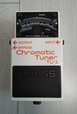 BOSS TU-3 Chromatic Tuner Guitar pedal Test Completed Body only PSA 9V White
