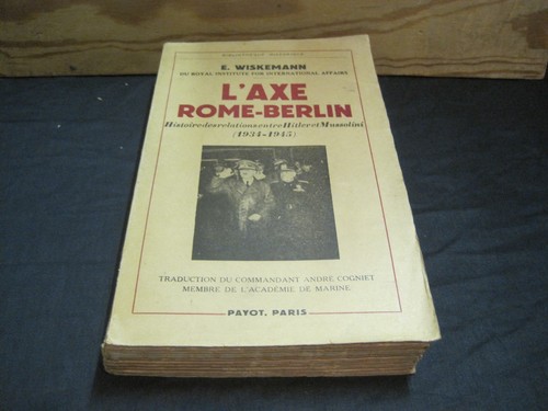 Wiskemann l axe - e., wiskemann: