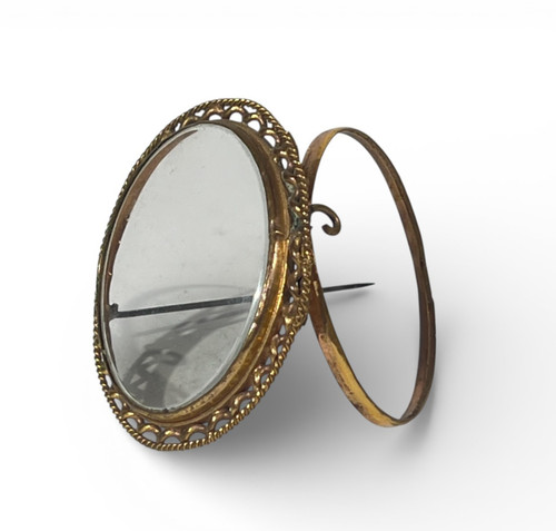 Grande broche ancienne porte - broche,