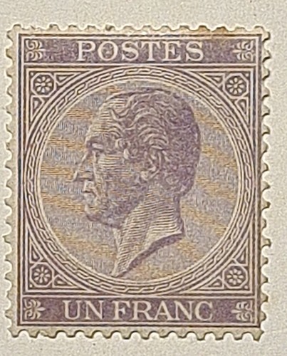 Belgium 1865 king leopold - belgium,