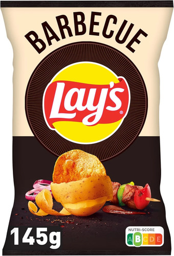 Lay saveur barbecue 145 - barbecue, g