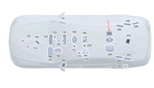 Antenne centrale de toit