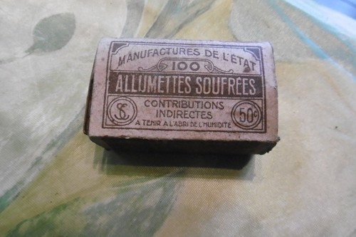 Boite allumettes soufrees - d,