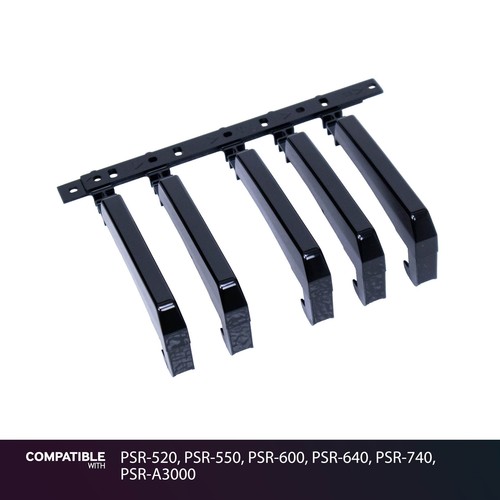 Yamaha black key set for - black,
