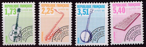 Timbre france préo - timbre,