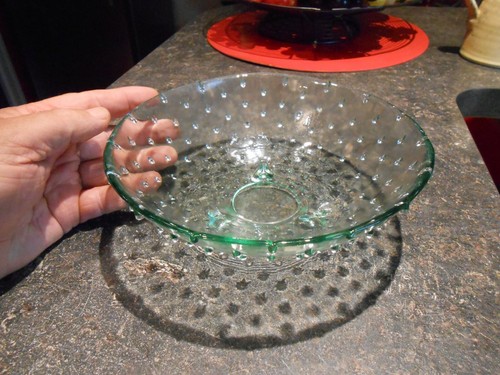Ancien petit plat verre - petit,