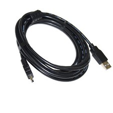 Câble USB Extra Long De 10 Pieds À Mini USB Pour Caméscope JVC GC GR GZ Série