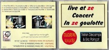 RARE CD COLLECTOR TRISTAN DECAMPS ( ANGE ) ÉRIC POINÇOT LIVE CONCERT LA GOULOTTE