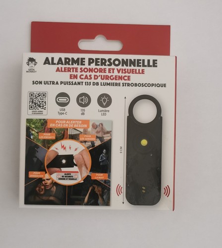 Alarme personnelle 135db - alarme,