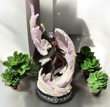 Naruto Konan Akatsuki Statue Figure 28cm(11inch) Paper Angel Wings Pose PVC