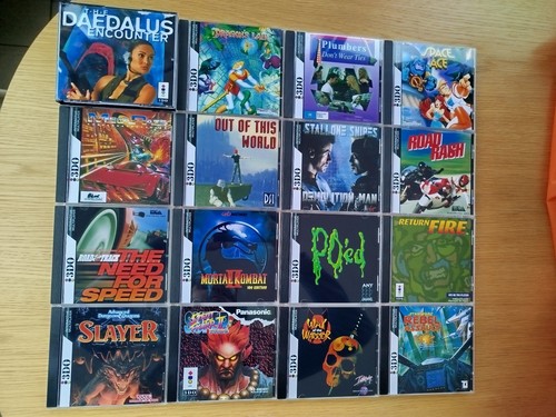 3do panasonic custom games - 3do,