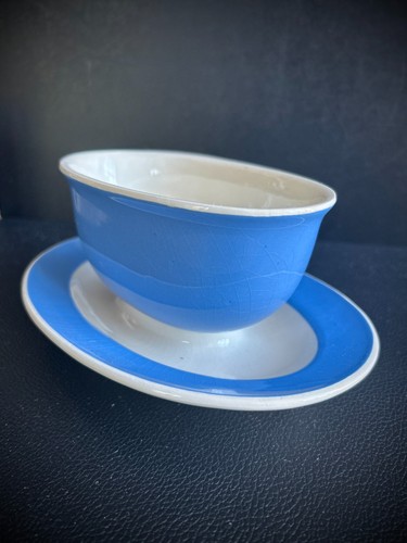 Ancienne saucière faïence - ancienne,