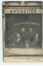 PARIS IX - 24, Rue Chauchat - Magasin d'Antiquité Woehr - A la Maison Chinoise