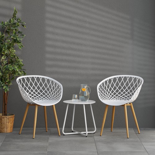 Chaise jardin lot 2 - de, avec