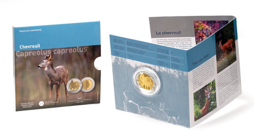 Coffret euros argent 925 - coffret, 5€