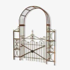 arche de jardin en fer forgé