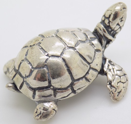 Tortue marine argent 800 - marine,