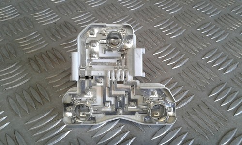 Platine porte ampoule feu