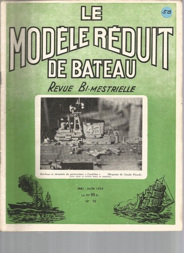 Modele reduit bateau 58 - de, n°58
