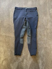 Pre-Owned Pikeur Lugano Softshell Winter Breeches, Size US 34 (German46), Gray