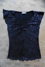 Haut t-shirt top PROMOD noir