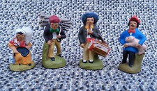 4 anciens santon de Provence