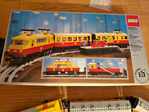 Lego 7740 inter city passenger - inter-city,