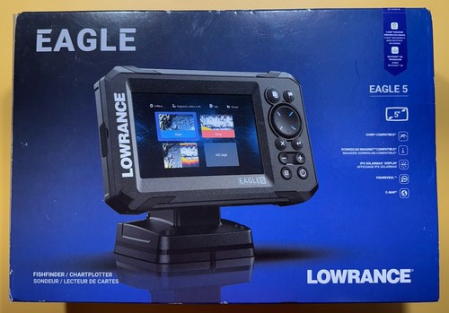Lowrance eagle fish finder - lowrance, 5