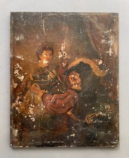 Tableau ancien à restaurer