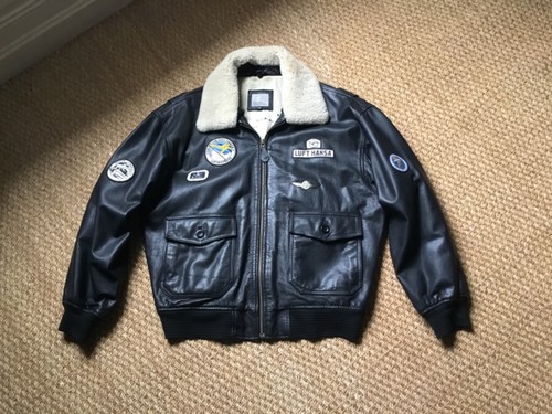 Blouson flight jacket cuir - blouson,