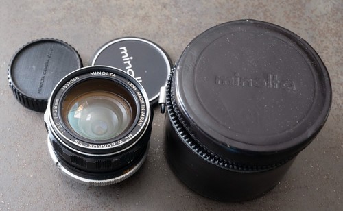 Objectif grand angle minolta - grand,