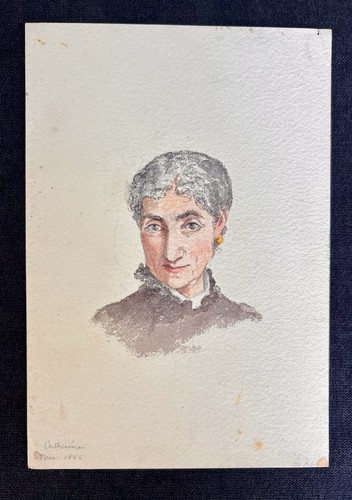1886 antique french - antique, portrait