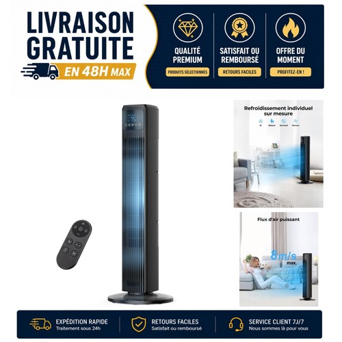 Pntck ventilateur colonne - pntck,