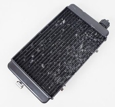 Black Aluminium 350 x 200 x 30mm ICC KZ Gearbox Kart Radiator with Mounts