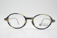 Vintage Lunettes VOGUE FLORENCE VO 2086 Bariolé Argent Ovale Monture