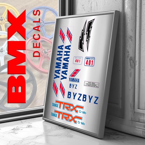 Kit stickers bmx yamaha - yamaha, byz