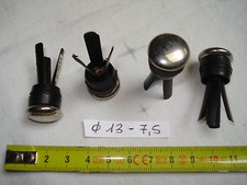 Patins chaise glisseur (lot de 4) 18 mm (13 mm 7,5 mm ) à insérer pour pied tube